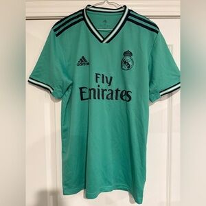 Adidas Teal Climalite Jersey